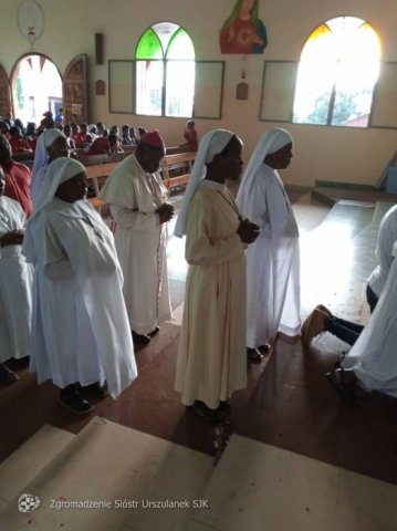 Tanzania - Pielgrzymka relikwii św. Urszuli w Tanzanii